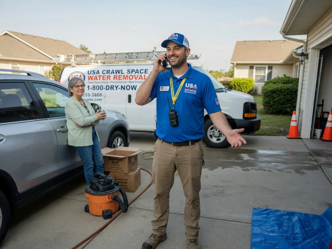 Crawl Space Water Removal Carey, OH FAQs